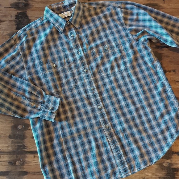 Denim Ridge Button Down Shirt. Sz. M. - Picture 2 of 9